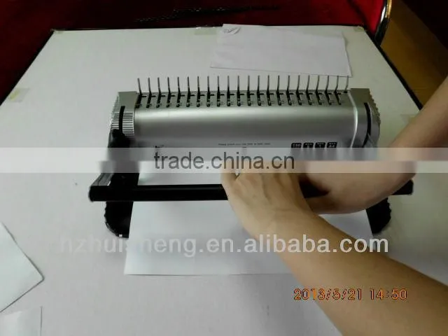 Office equipment double wire binding machine HS815