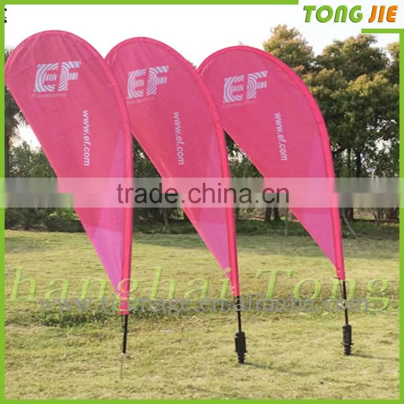 Digital printing retractable flag
