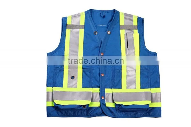 Oxford Hi-Vis Vest 3m Reflective Safety Vest High Quality Certified Reflective Cloth