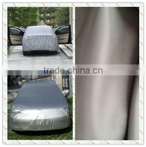 China cheap 230T polyester taffeta tent material with pu coated