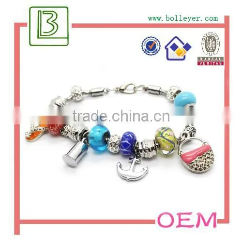gemstone bead stretch bracelets