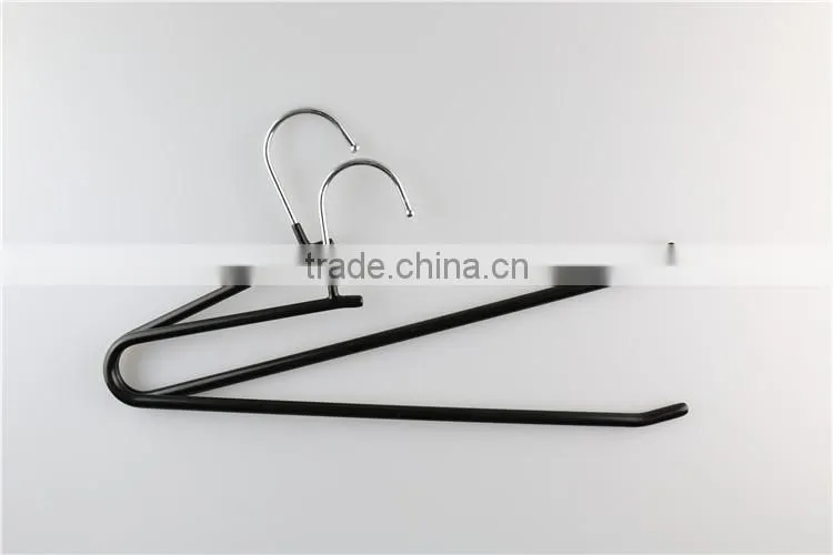 OEM Guangzhou supplier good price Black Metal Hangers