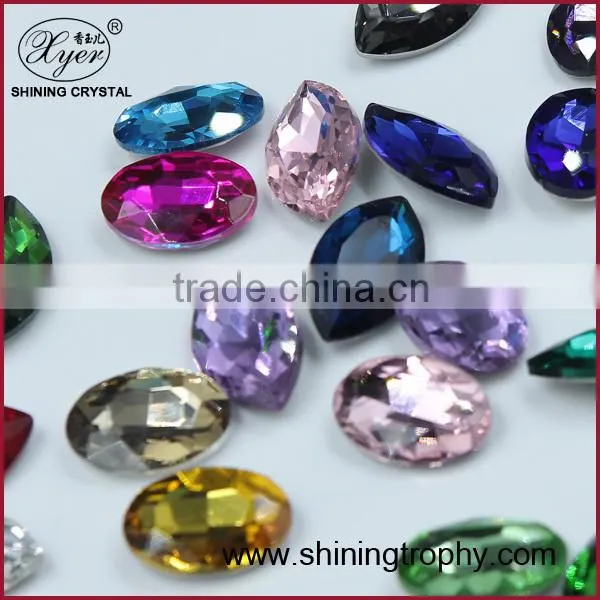 Loose Diamond,Crystal Glass Loose Stone
