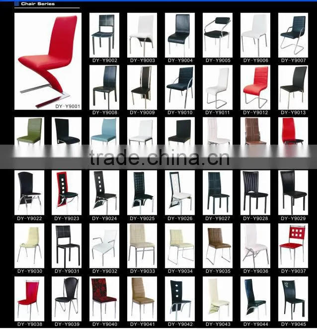 Metal chromed home chair