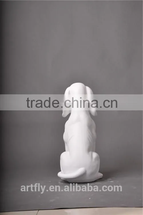 fiberglass mannequin dog statue display