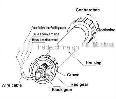 tubular door motor