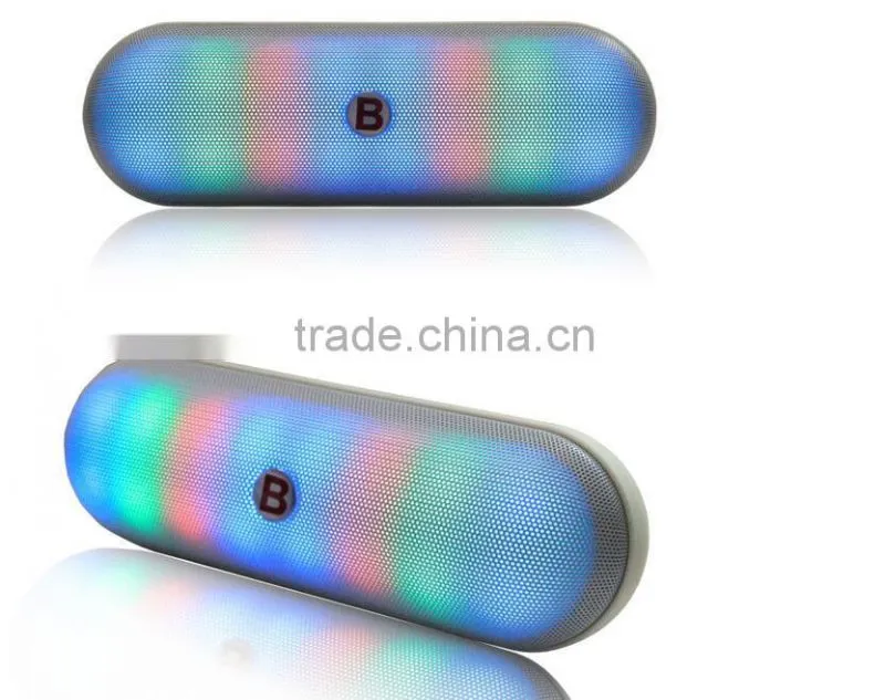 Mini Pill colorful Wireless Bluetooth Speaker with led light