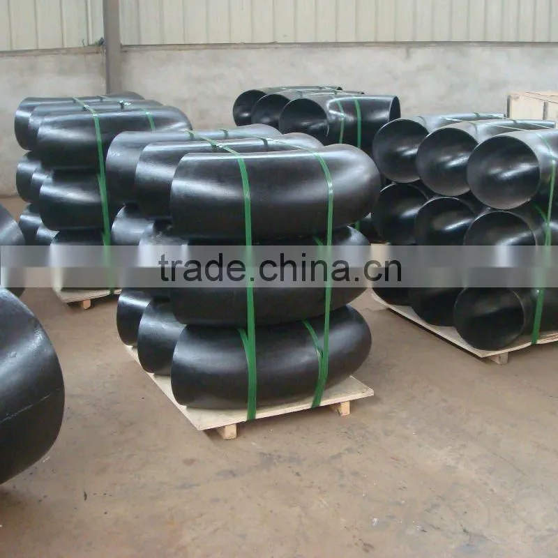 GB 180 degree pipe fitting steel bend connector