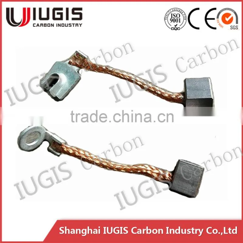 dc motor carbon brush for motorcycle and automobile from factory