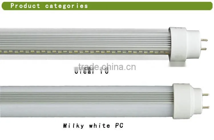 Cool white 6500K two sides led tube for sign boxes 2ft/3ft/4ft/5ft/6ft/7ft/8ft