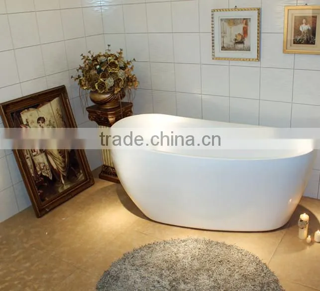 Q168 one piece bathtub free standing bathtubs popular oval seamless acrylic bathtub