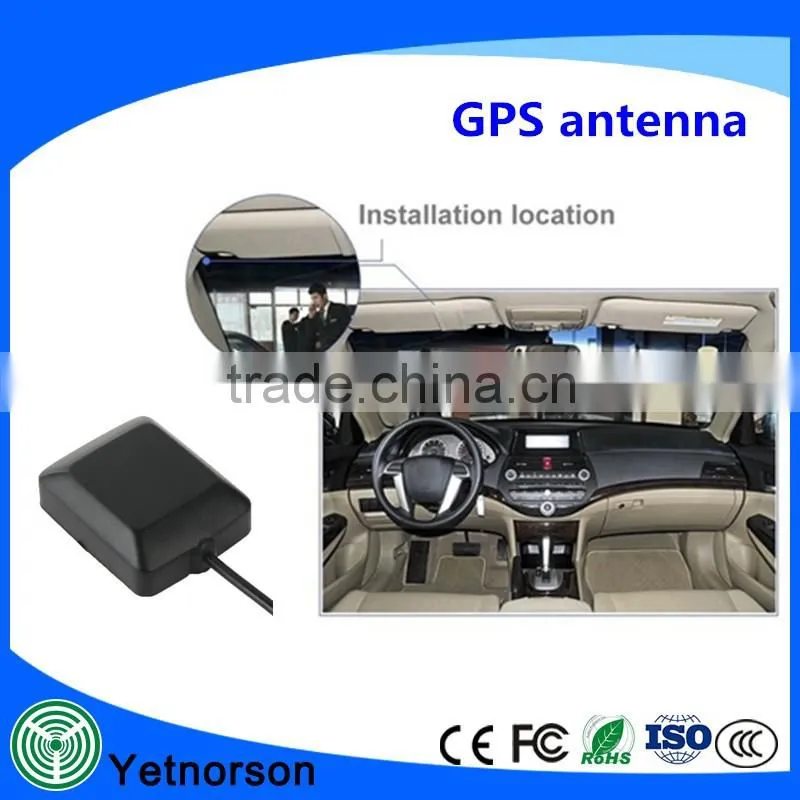 Active 28dBi high gain gps external outdoor antenna with MMCX SMA FAKRA connector