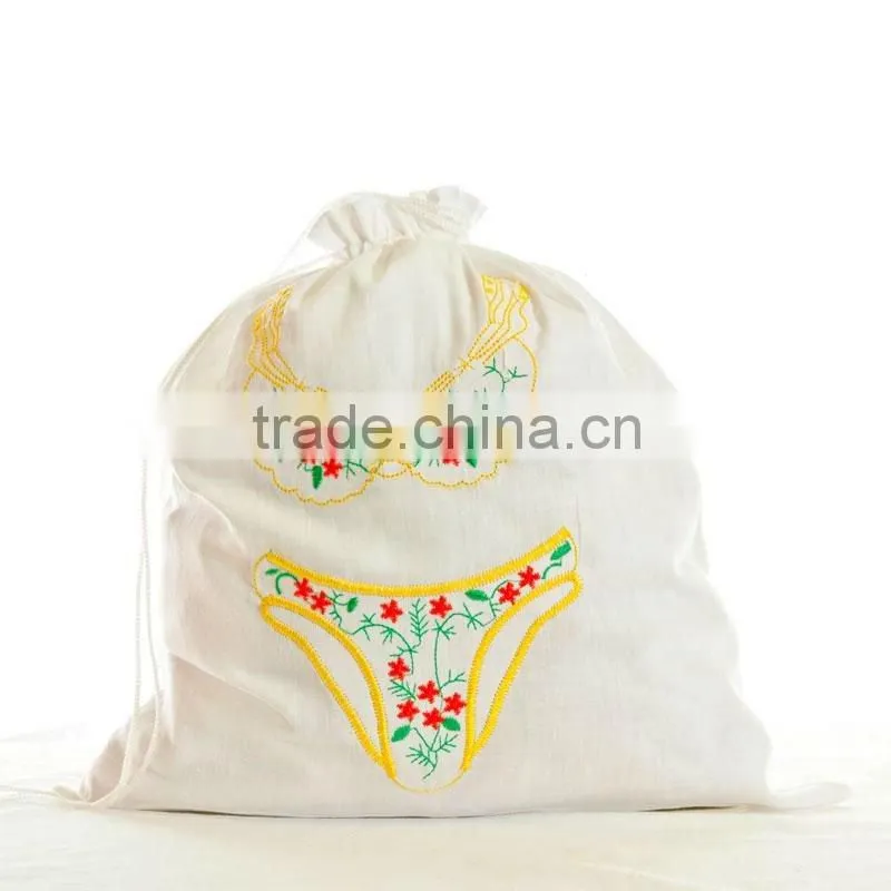 embroidery lingerie bag