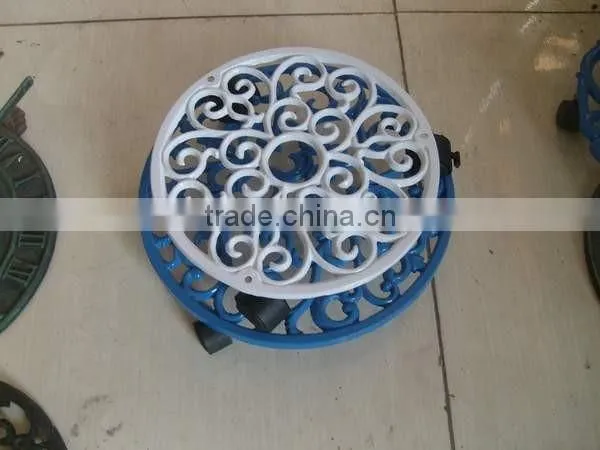 half-round cast iron metal doormat