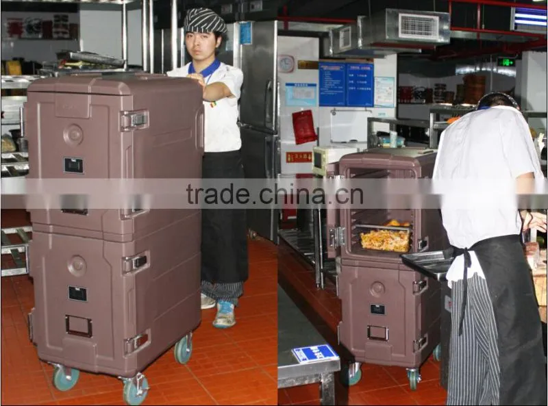 LLDPE+PU plastic Cabinet for food pan, with rotational molding
