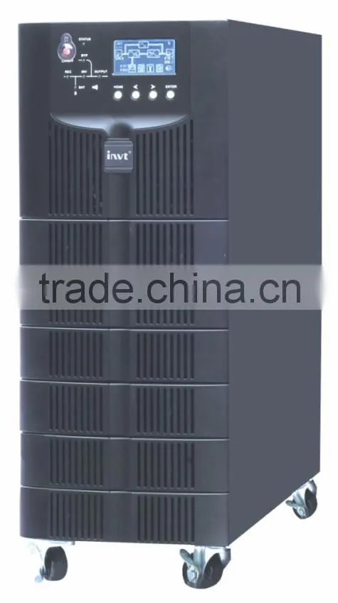 15kva three phase in single phase out online ups power for computer application