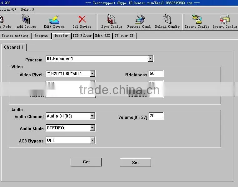 ts ip udp asi gateway (DVB-S/S2+ASI+IP+2*CI in,AV+HDM I+SDI(1080i/720p/576i)+YPbPr+IP+ASI out)