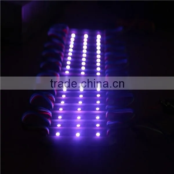 5050 SMD rgb led module ws2811 IC 12V,3leds/pcs,ip68,led display module.
