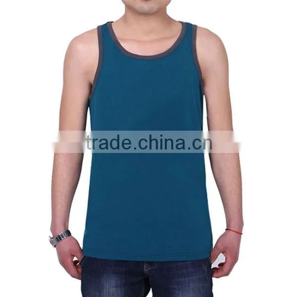 Hot ! 2014 New Design Cheap Wholesale Gym Singlets for Men (lyt-04000100)