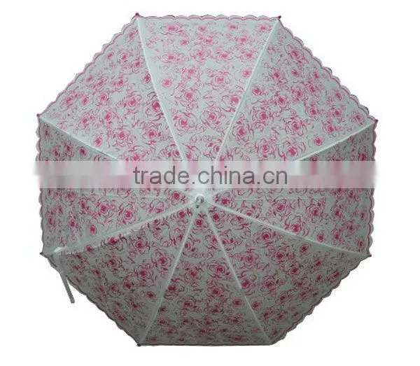 beauty pattern wave side POE umbrella for sale