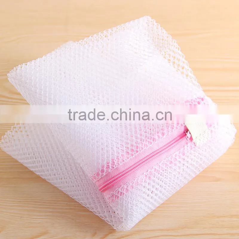 WF-005:China wholesale coarse mesh and fine mesh laundry bag,net storage bag,laundry bags with logo,travel laundry bag