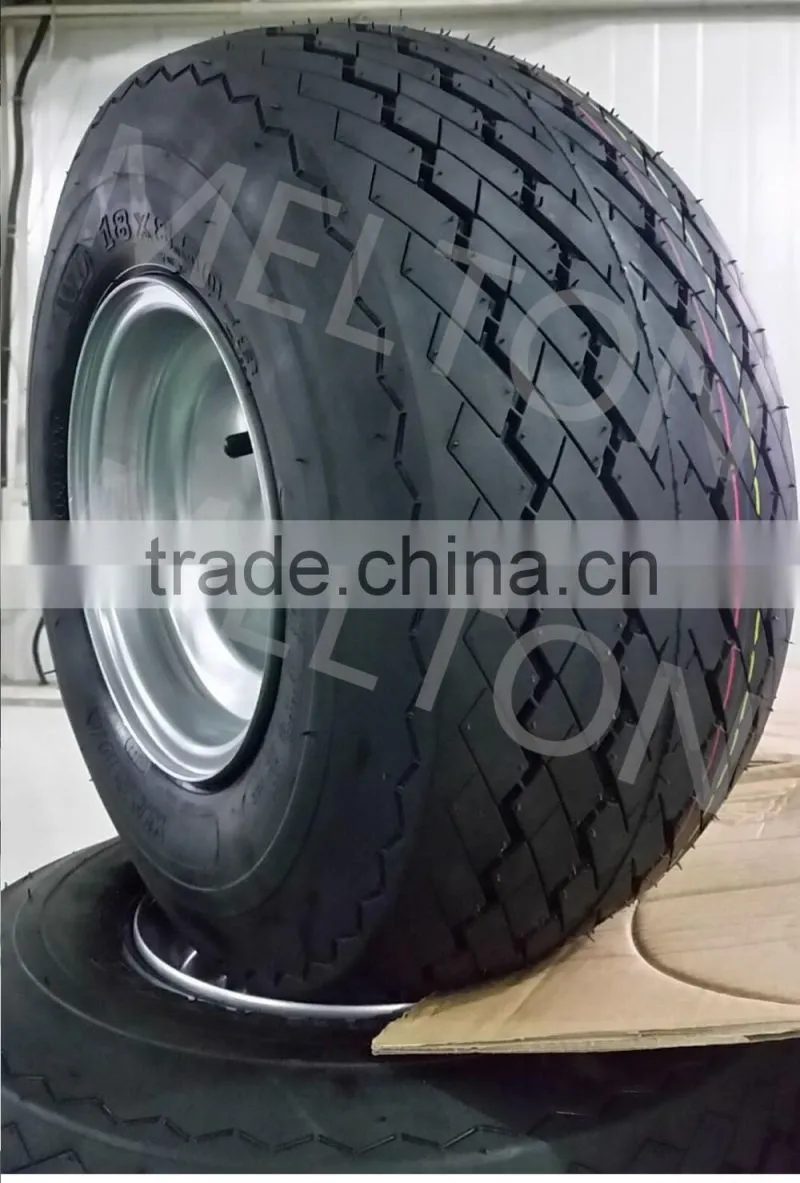 low price 18x8.5-8 golf cart tire and wheel