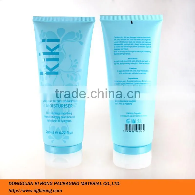 200ml Matte Colored Plastic Shampoo Packaging Tube