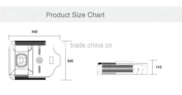high mast outdoor LED Street Light pole with lifting system