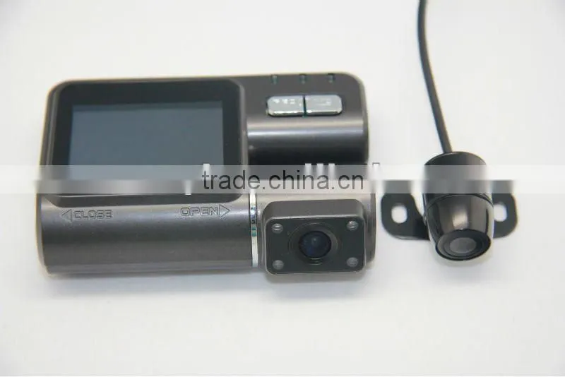 Super wide angle HD 720P Portable Black Box for Car Dual lens car black box 2 CH SV-MD08 support 2.0" TFT screen
