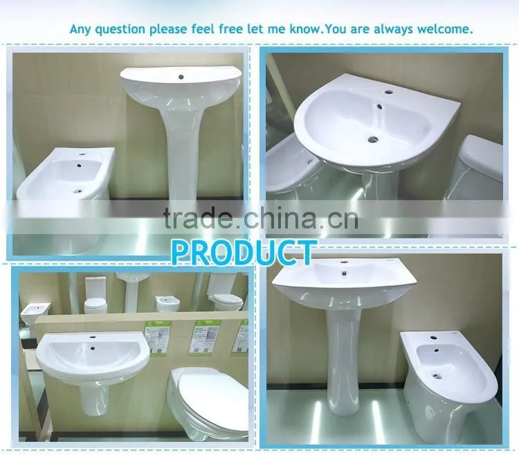 Top technic hand wash basin excellent ceramic wash basin price popular pedestal basin