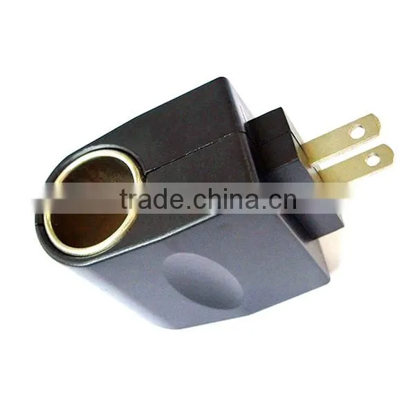 LED Lights AC to DC Car Cigarette Lighter Socket Adapter