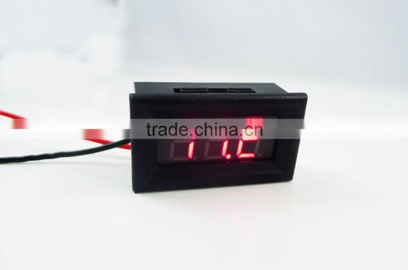 0.36" Red LED Digital Volt Voltage Panel Meter DC 4.5 - 30V 9V 12V 24V