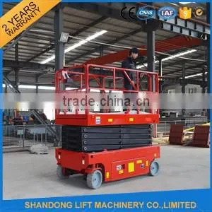 Mobile Adjustable Scissor Suspended Electric Scaffolds Platform