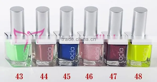 2015 new arrival Candy color green nail polish with 60 colors