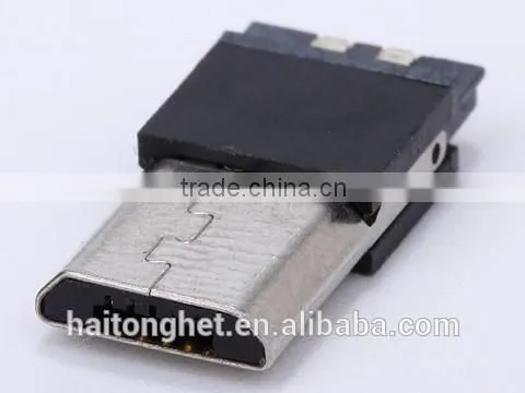 Hot selling micro usb b 5 pin male connector with good quality