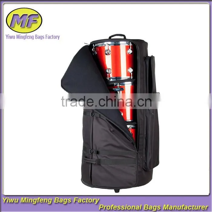Custom Multi-Tom Bag with Wheels Drum Set Cases