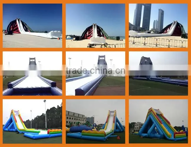 Cute Inflatable Spongebob Slide Inflatable Dry Slide Inflatable Slide