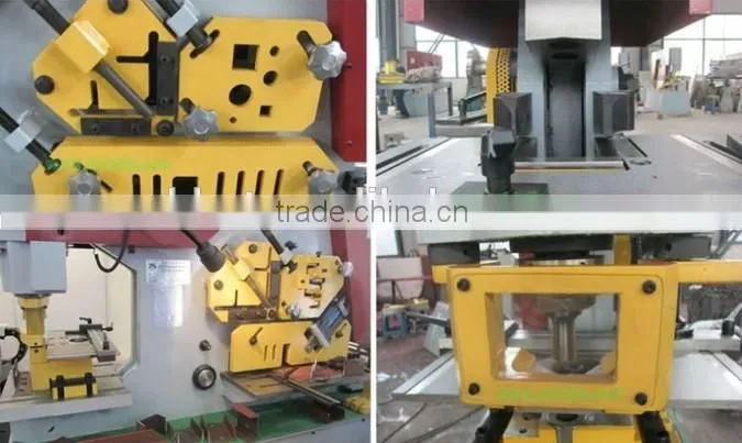 Q35Y-16 Hydraulic Iron Worker,plate sheet punching and shearing machine