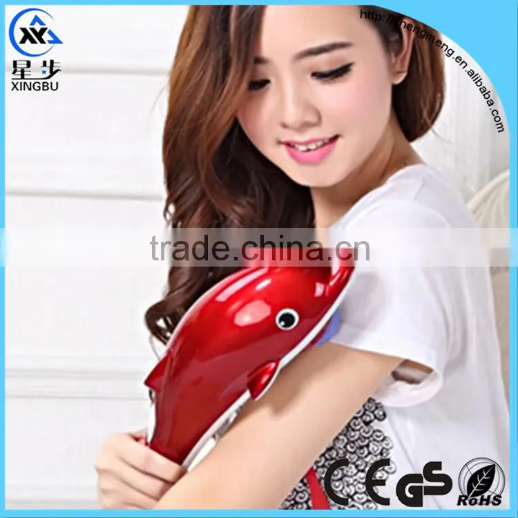 Pain relieve electric handheld dolphins massager