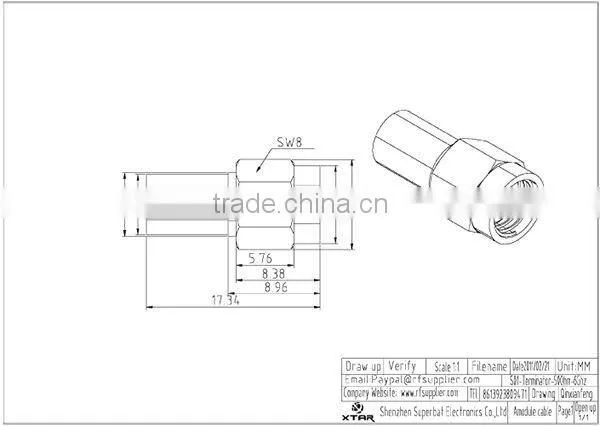 SMA 50 OHM Coaxial Termination LOADS SMA male connector
