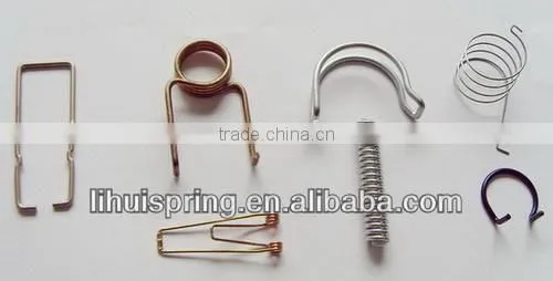 different coil deformed spring
