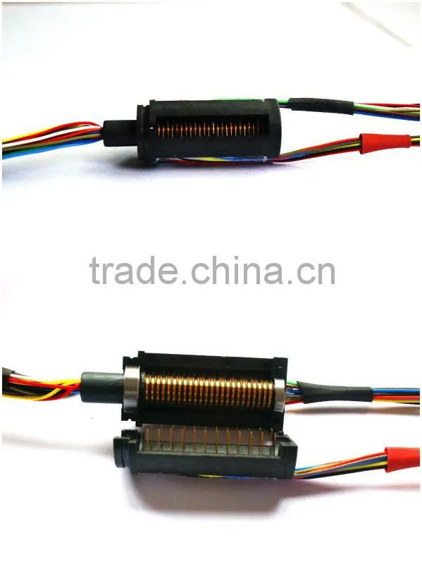 OD 22mm 5 conductors electrical contacts slip ring rotary joint slip ring