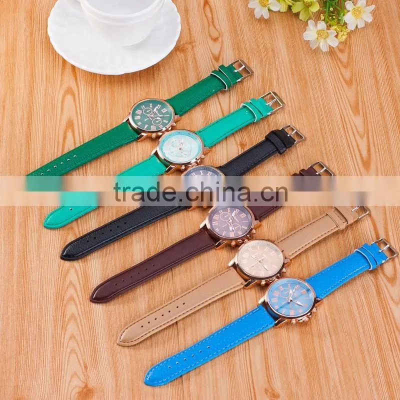 2016 wholesale fashion wrist wood color watch
