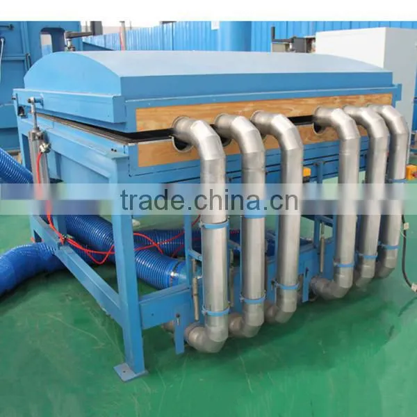 High capacity polyester fiber vacuum pillow filling machine pillow making machine