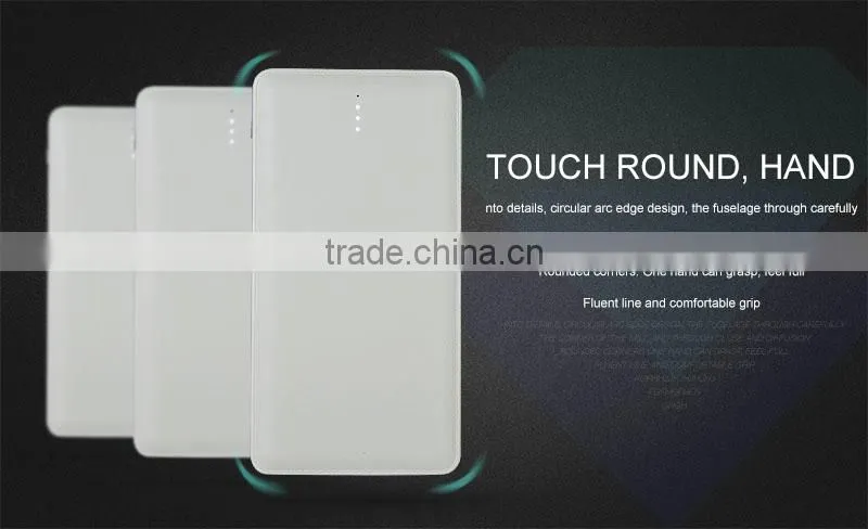 wholesale slim colorful powerbank charger portable power bank 10000mah