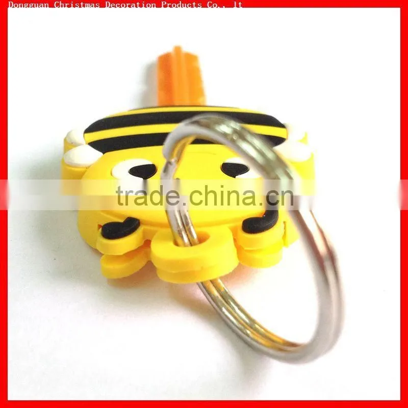 Qute cartoon shaped car key hole cover