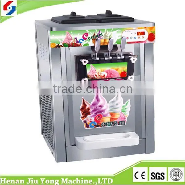 Fruit Color Table Top Counter Mini Ice Cream machine - Commercial and Home Use