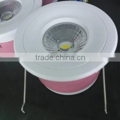 Small pink 3w COB spotlight LED