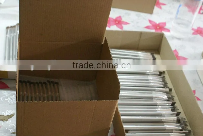 eyeshadow brush heads with ferrules,eye brush heads, hair heads with ferrules,makeup brush heads