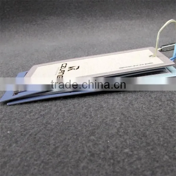 Embossed Logo Frames Hangtags Cardboard